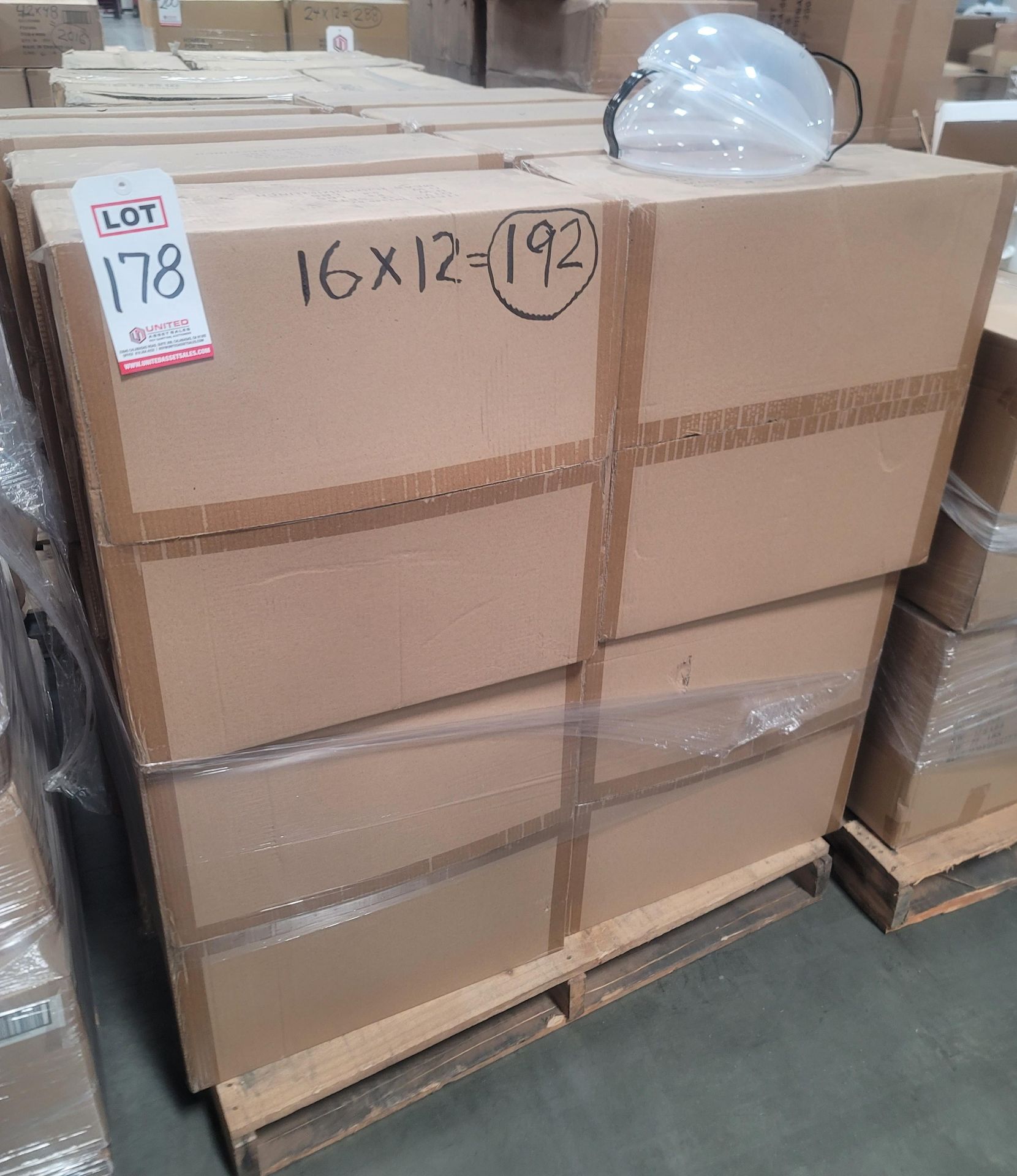 LOT - PALLET OF (192) MICROWAVE SPLATTER SHIELD, (16 CASES/12 PER CASE) - Image 3 of 3