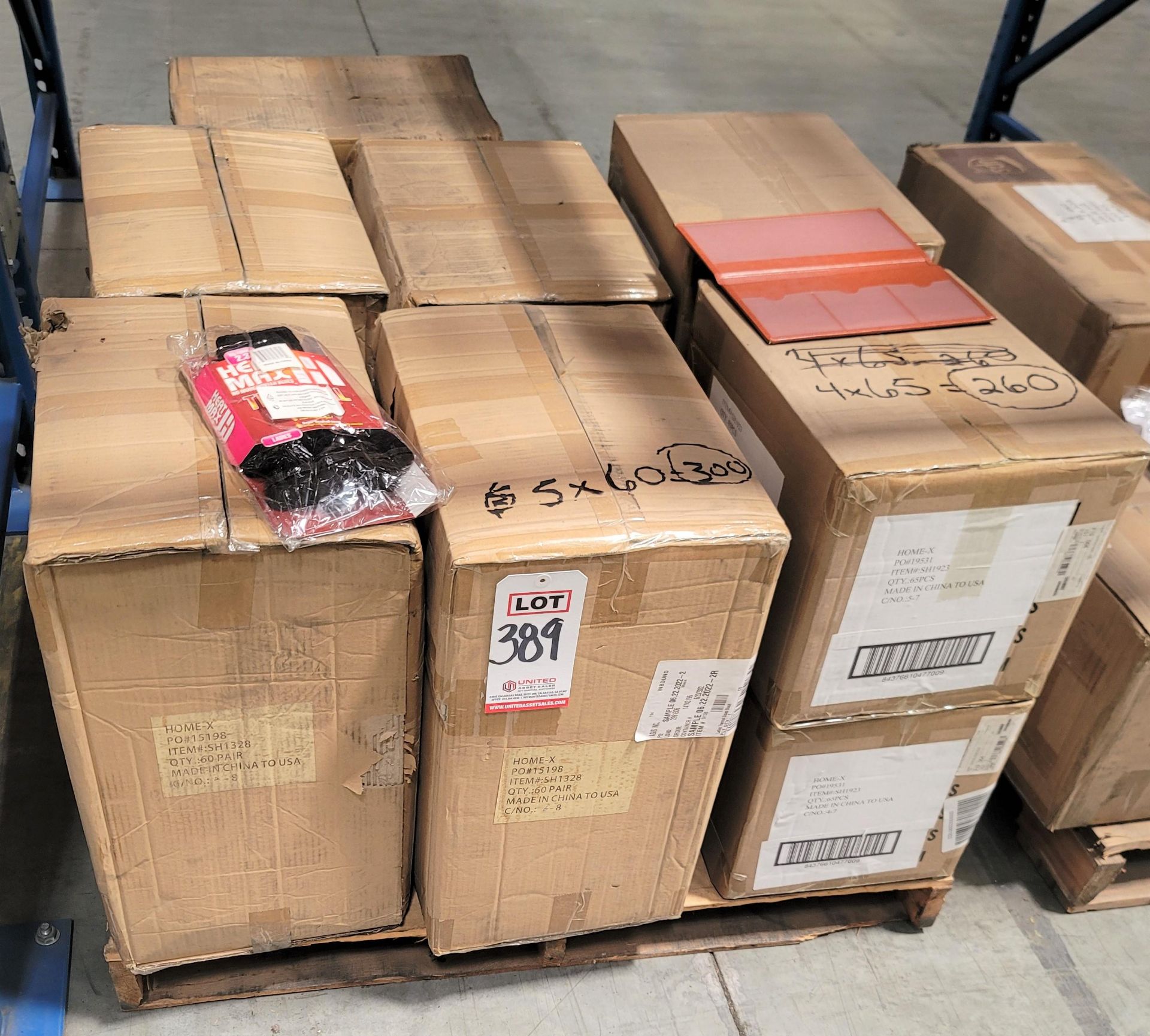 LOT - MIXED PALLET OF (300) PAIRS OF MAX HEAT THERMAL INSULATED GLOVES, (5 CASES/60 PER CASE); (260) - Image 6 of 6