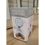 LOT - PALLET OF (720) MAGNETIC HOURGLASS SAND TIMER, (30 CASES/24 PER CASE)