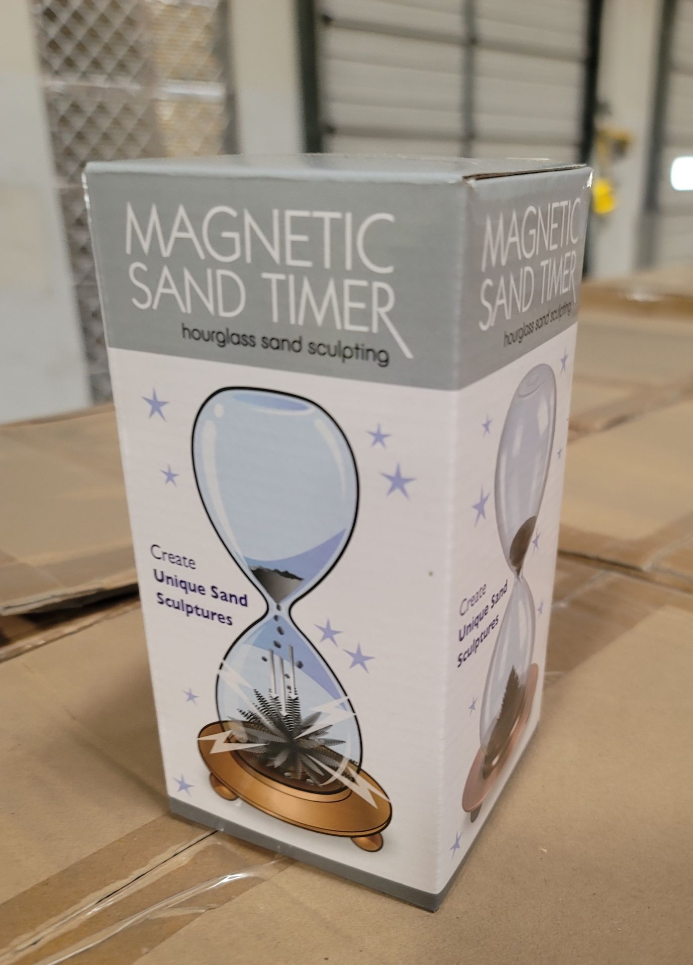 LOT - PALLET OF (720) MAGNETIC HOURGLASS SAND TIMER, (30 CASES/24 PER CASE)