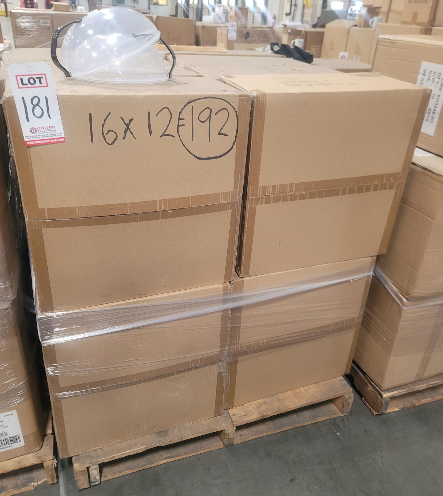 LOT - PALLET OF (192) MICROWAVE SPLATTER SHIELD, (16 CASES/12 PER CASE) - Image 4 of 4