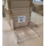 LOT - MIXED PALLET OF (176) ACRYLIC ORGANIZER, (5 CASES/32 PER CASE); (72) COFFEE MUG, (4 CASES/18