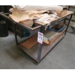 SHOP CART, 55" X 24", CONTENTS NOT INCLUDED