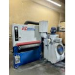 2017 APEX EZ SANDER, SINGLE HEAD 37" WIDE BELT SANDER, MODEL EZ3760M460-3, 460V, 3-PHASE, S/N