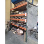 LOT - (1) SECTION OF PALLET RACKING, 8' X 4' X 8' HT, CONTENTS NOT INCLUDED