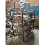 SHOP CART, 48" X 30" X 5' HT, CONTENTS NOT INCLUDED