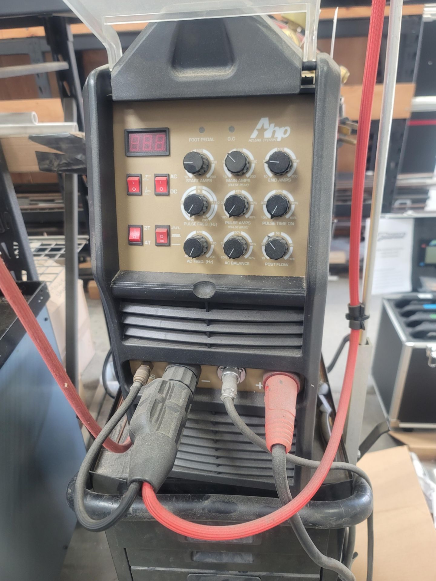 AHP ALPHA-TIG 200X TIG WELDER, W/ CART AND ACCESSORIES, S/N 31604220254 - Image 2 of 5