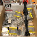 LOT - GROMMETS, SNAP FASTENERS, SNAP RINGS, ETC.