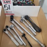 LOT - 3/8" RATCHETS, BREAKER BAR