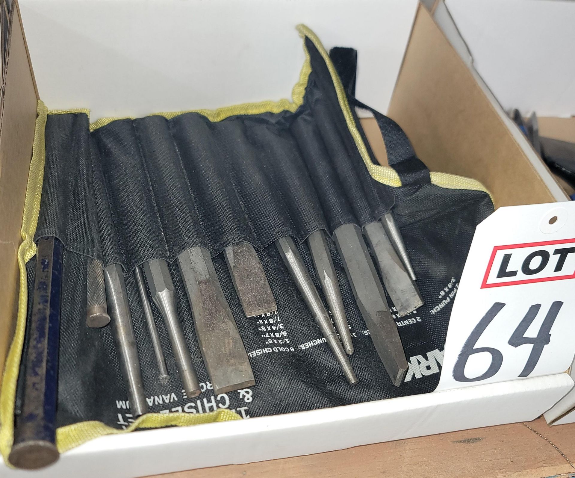 LOT - STARK COLD CHISELS & PUNCHES