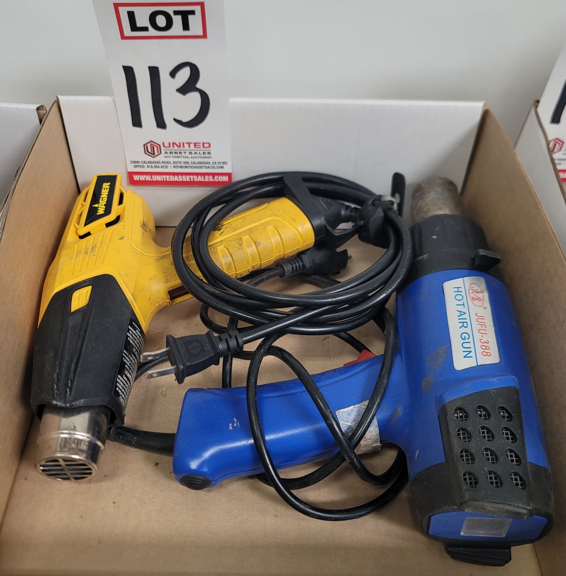 LOT - (2) HEAT GUNS