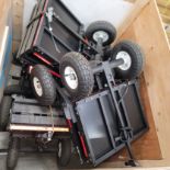 LOT - (5) USED FOLDING TRAILERS, FOR PRO GT SCOOTER
