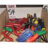 LOT - T-HANDLE HEX WRENCHES