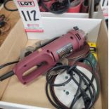 LOT - CHICAGO ELECTRIC CUTOUT TOOL, SANDING AND GRINDING DISCS