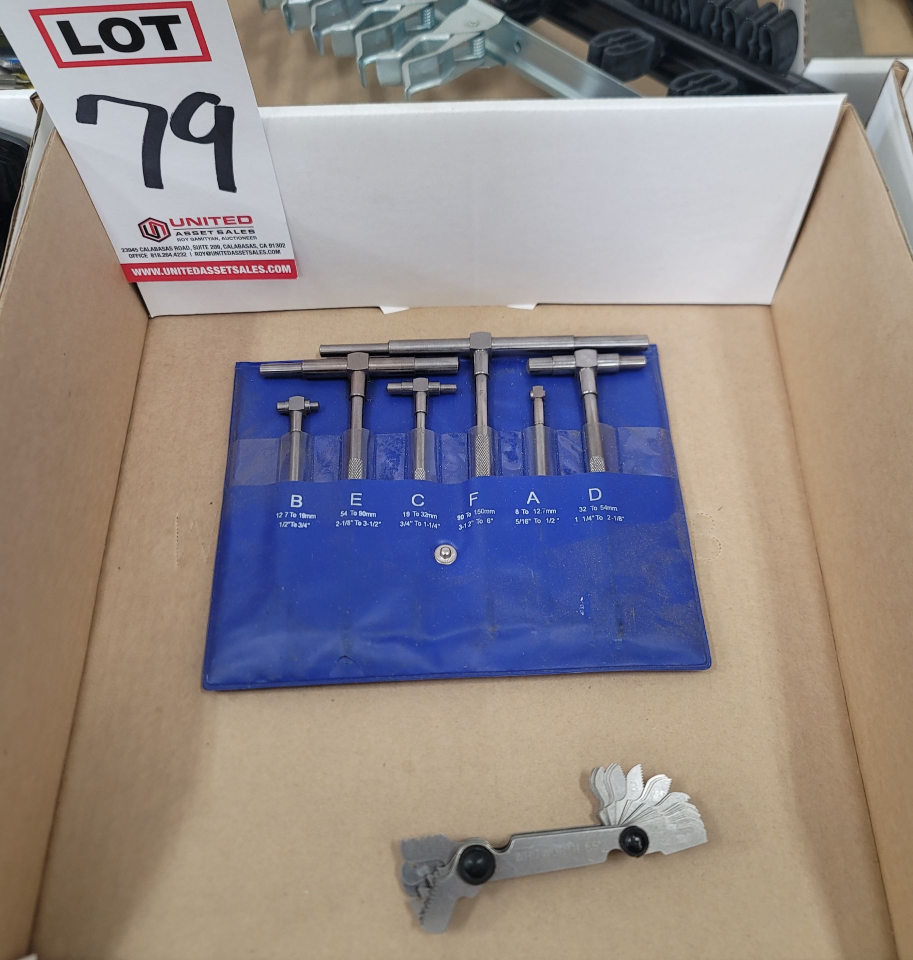 LOT - BORE AND THREAD GAUGE SETS