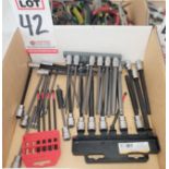 LOT - 3/8" DRIVE LONG ALLEN & TORX WRENCHES