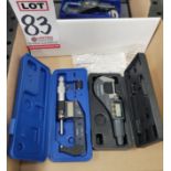 LOT - (2) METRIC DIGITAL MICROMETERS