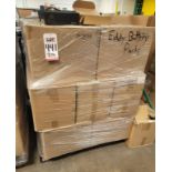 LOT - (144) EDDY BATTERY PACKS, W/ CHARGERS