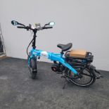 URB-E ELECTRIC DELIVERY BIKE, USED, 750W MID DRIVE MOTOR, SINGLE SPEED, THUMB THROTTLE WITH PEDAL