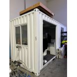 20' STORAGE CONTAINER OFFICE, LIGHTED
