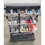 LOT - SHOP PARTS CADDY, W/ CONTENTS