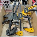 LOT - ASSORTED TRIGGER CLAMPS