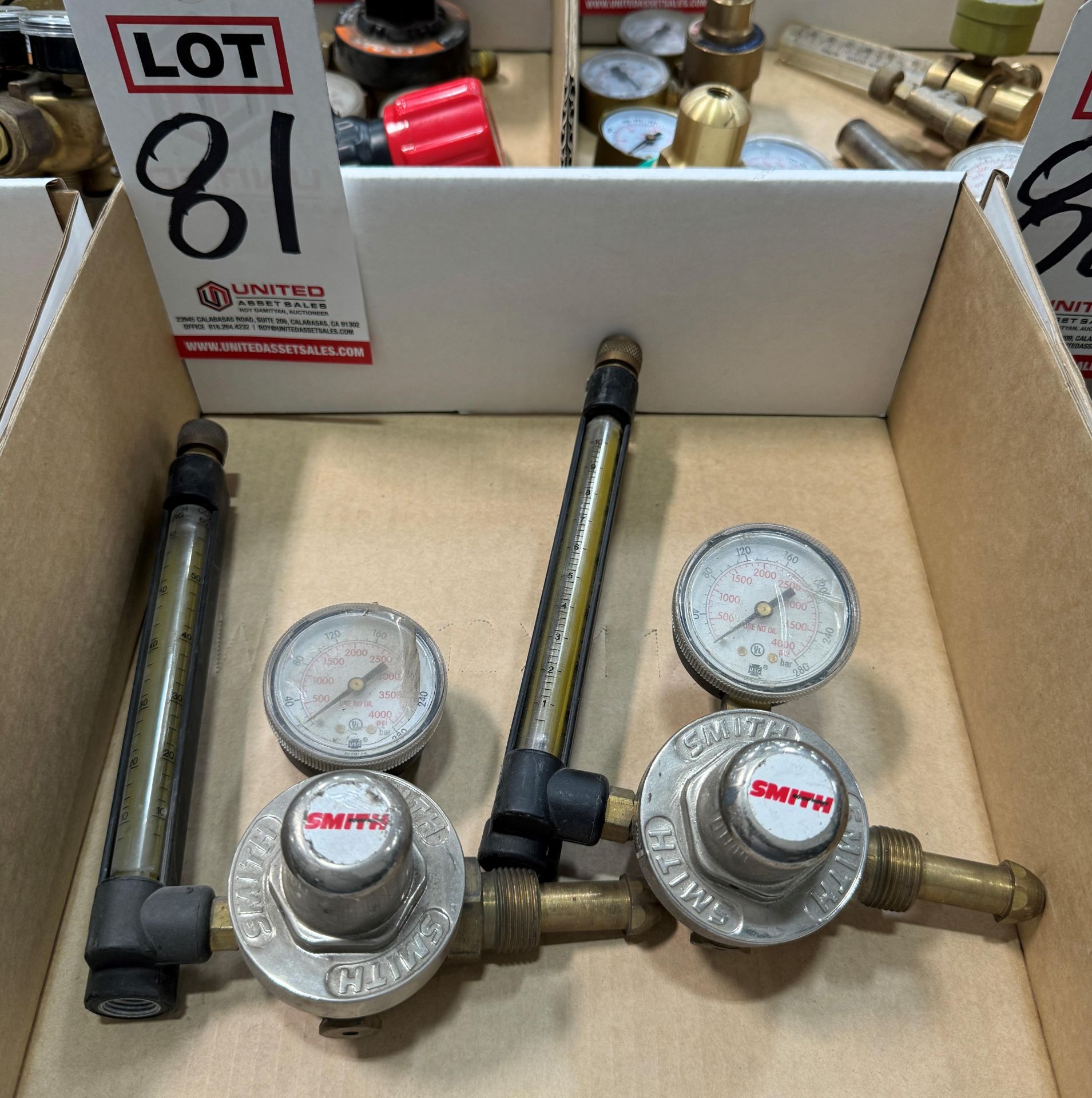 LOT - WELDING AIR GAUGES