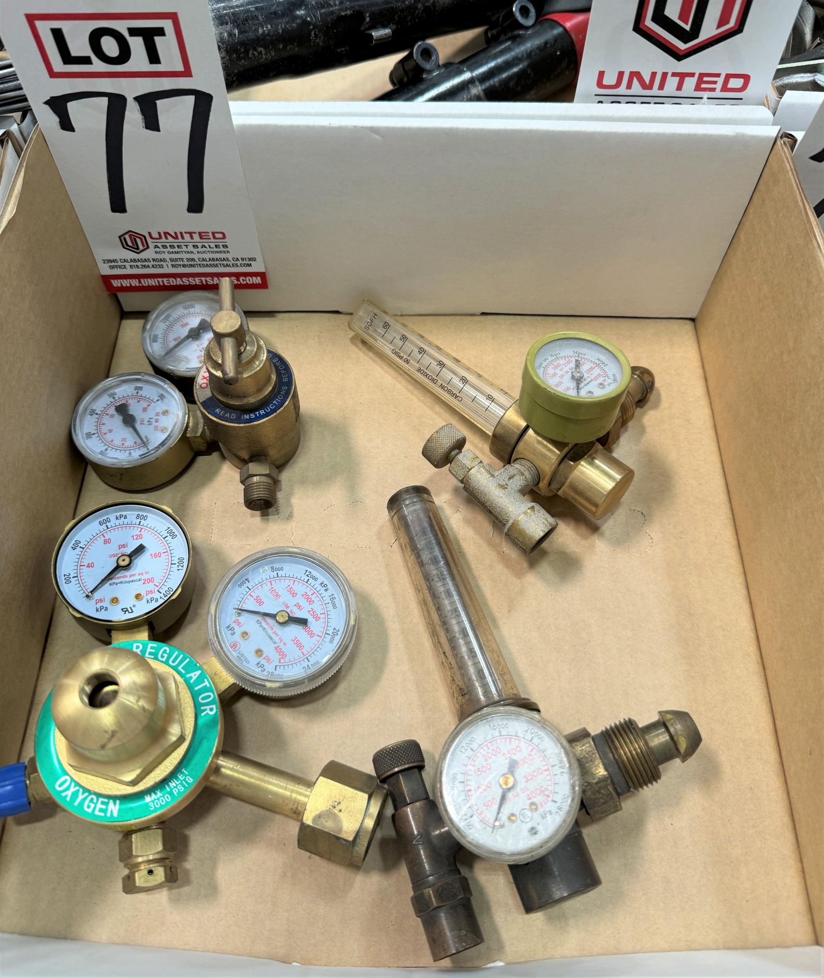 LOT - WELDING AIR GAUGES