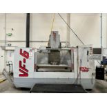 1998 HAAS VF-6 VERTICAL MACHINING CENTER, TRAVELS: 64" X 32" X 30", TABLE: 64" X 28", 7500 RPM, 50