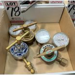 LOT - WELDING AIR GAUGES