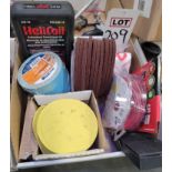 LOT - (2) THREAD REPAIR KITS, ASSORTED ABRASIVES