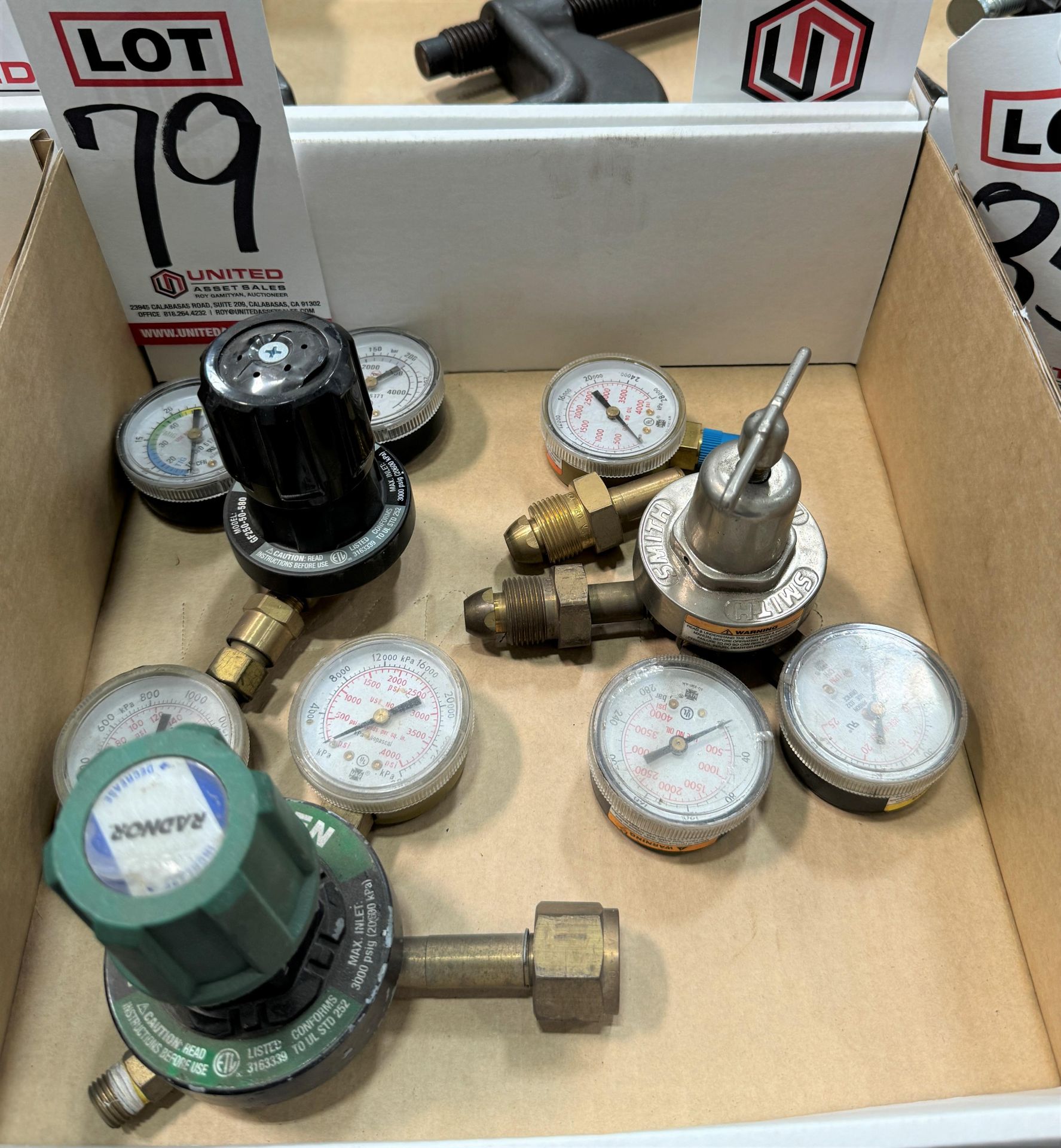 LOT - WELDING AIR GAUGES