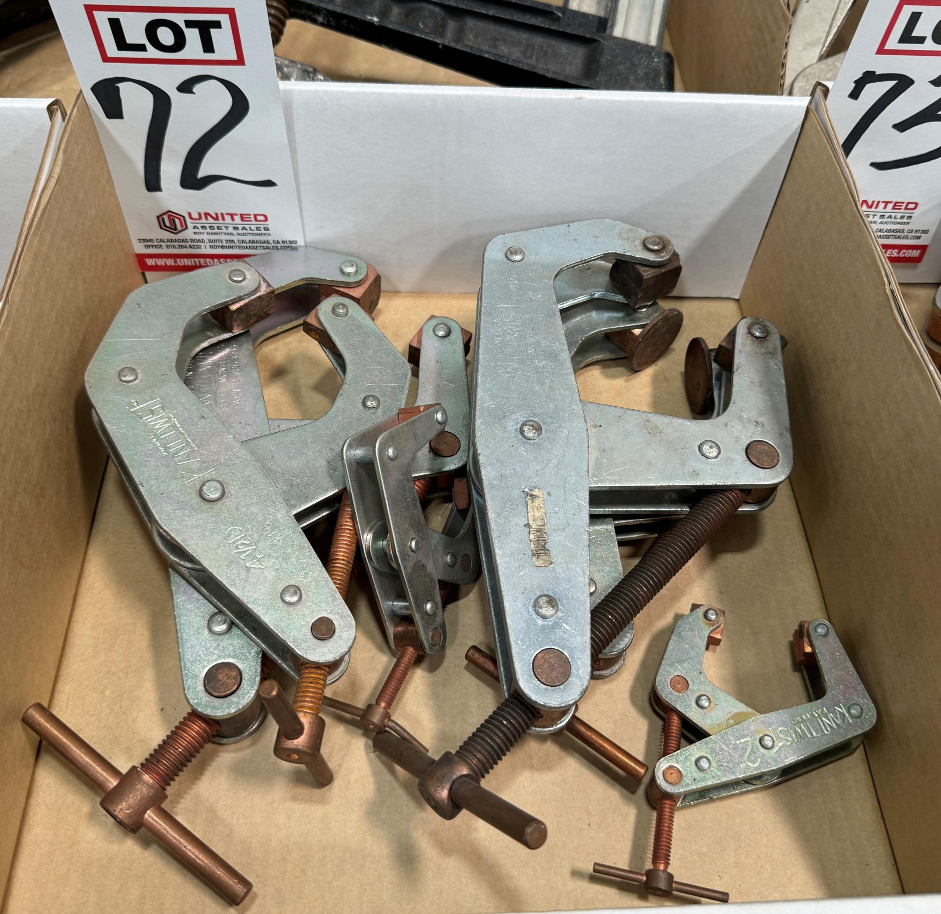 LOT - ASSORTED KANT TWIST CLAMPS