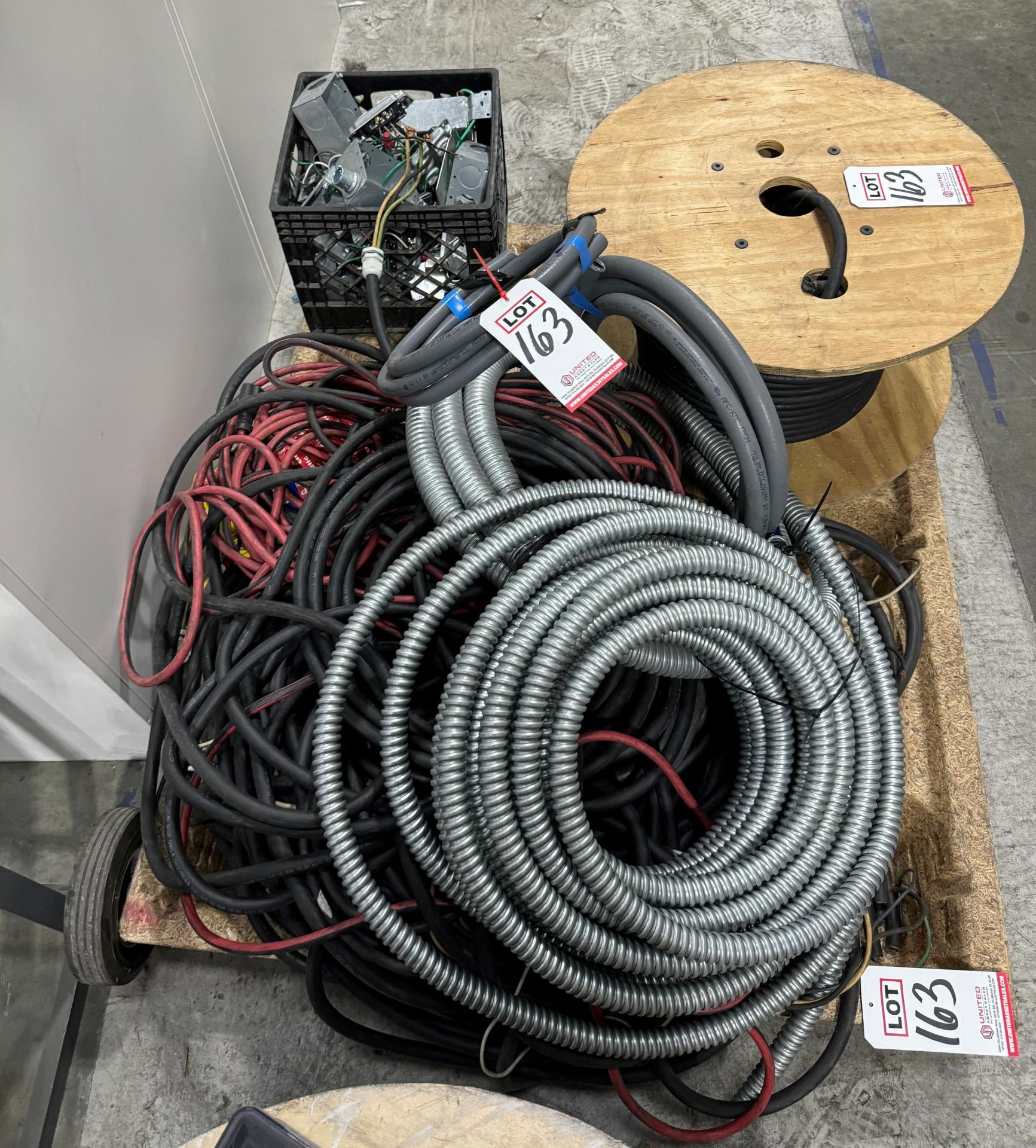 LOT - ELECTRICAL WIRE, WIRE CART, TRANSFORMER, ETC. - Image 7 of 7