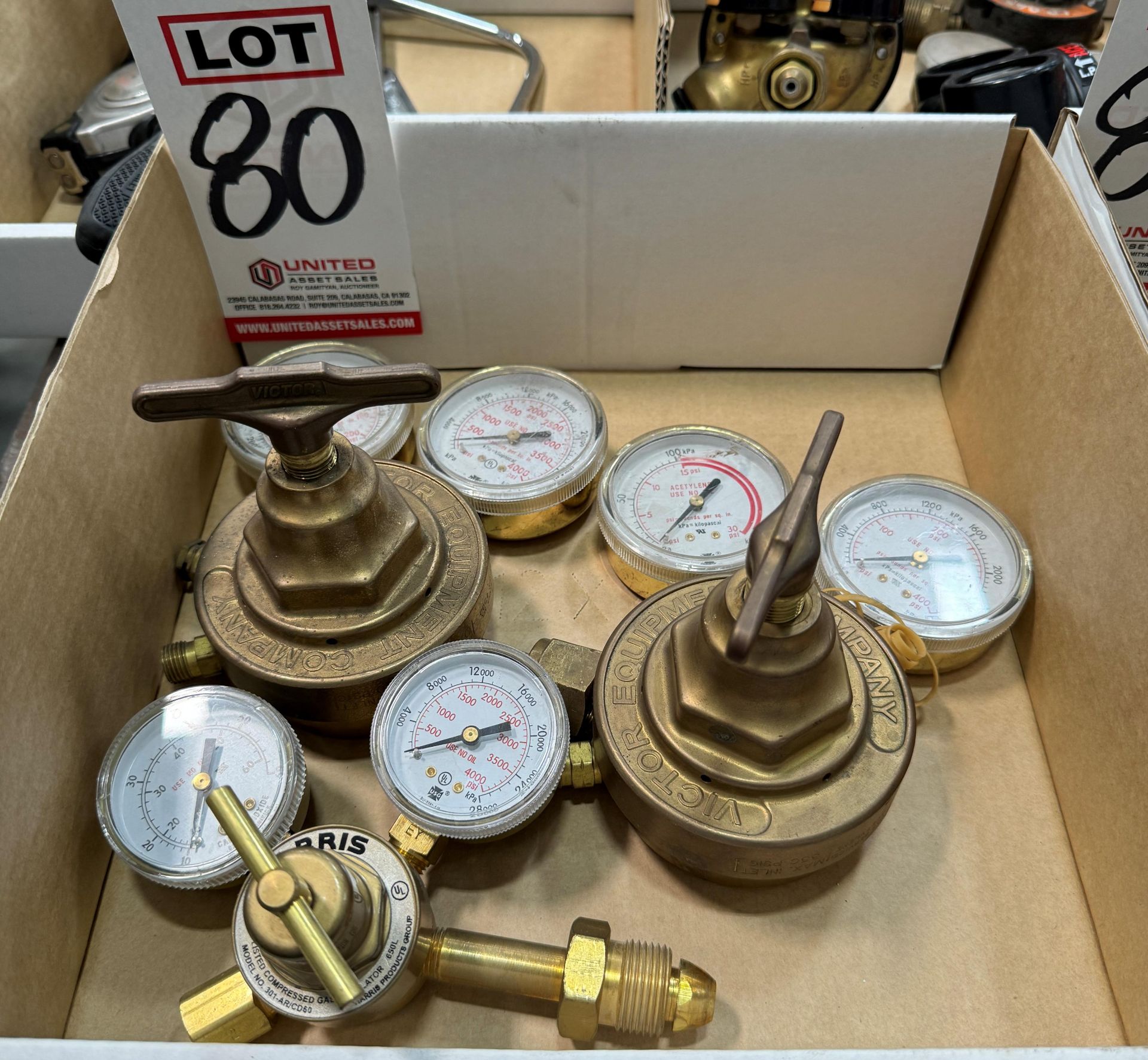 LOT - WELDING AIR GAUGES