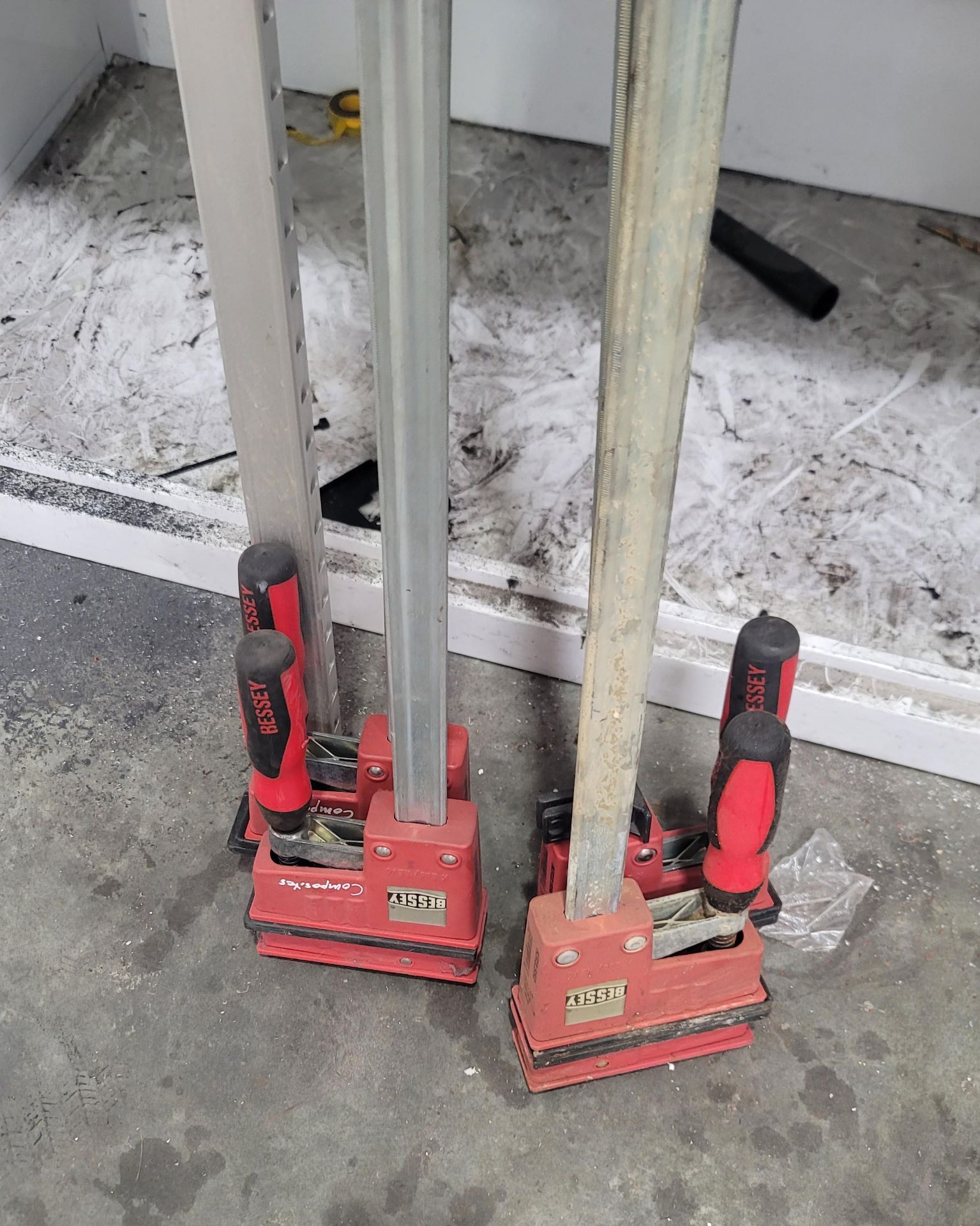 LOT - (4) BESSEY 4' BAR CLAMPS - Image 2 of 2