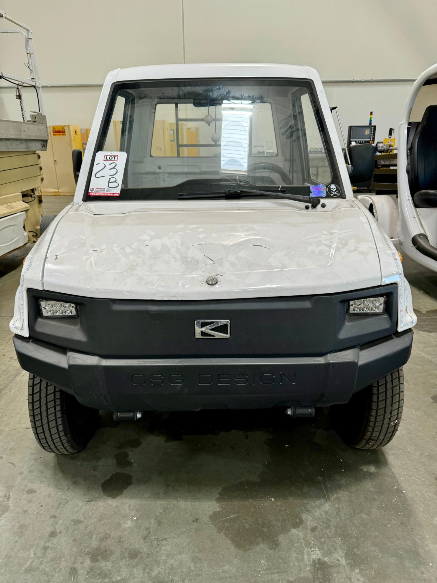 CSG DESIGN ELECTRIC UTILITY VEHICLE, OUT OF SERVICE/MAY NEED BATTERIES - Image 7 of 10