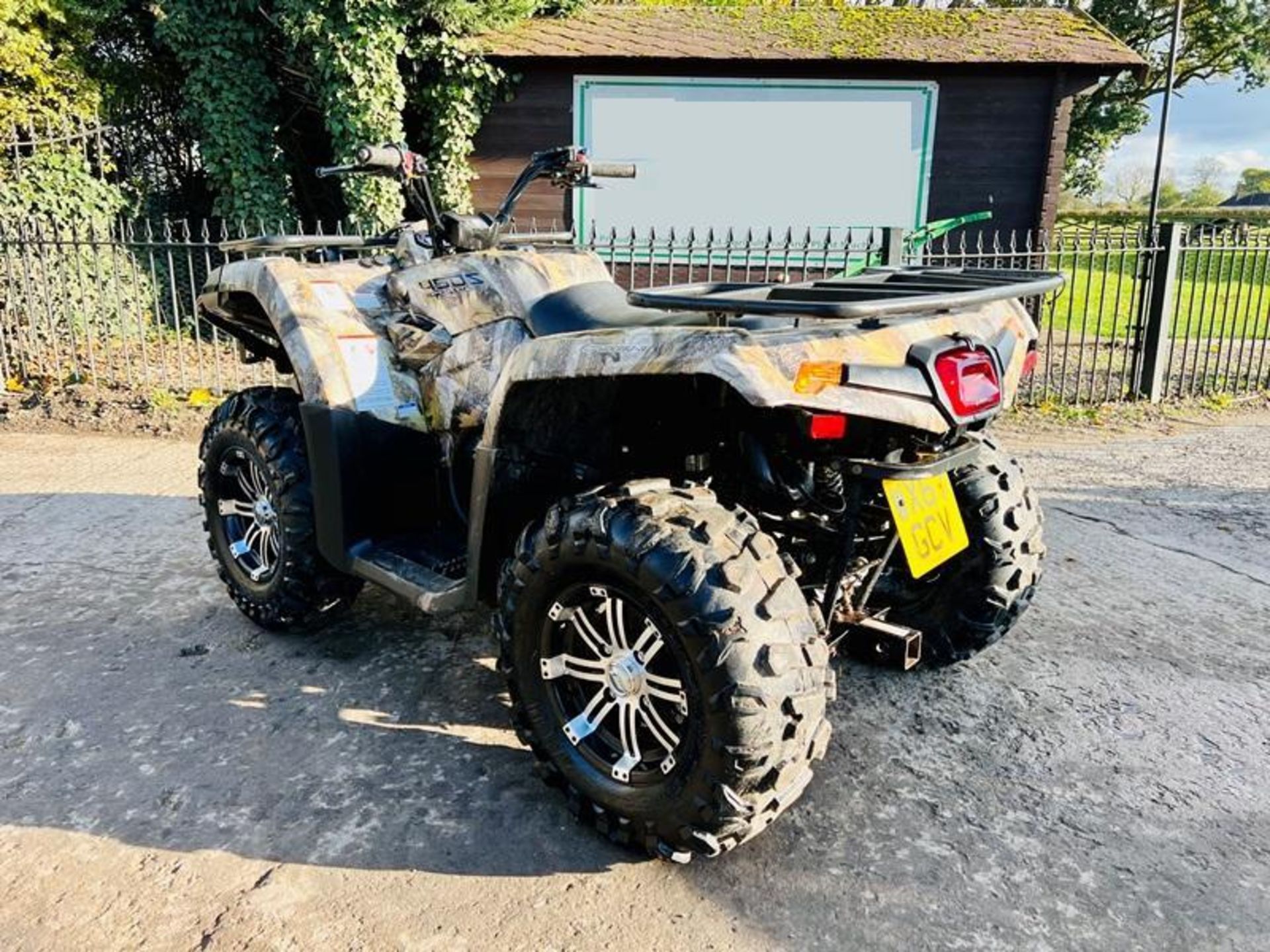 QUADZILLA 450S CFORCE 4WD QUAD BIKE *YEAR 2017, 837 MILES* C/W WINCH - Image 10 of 13