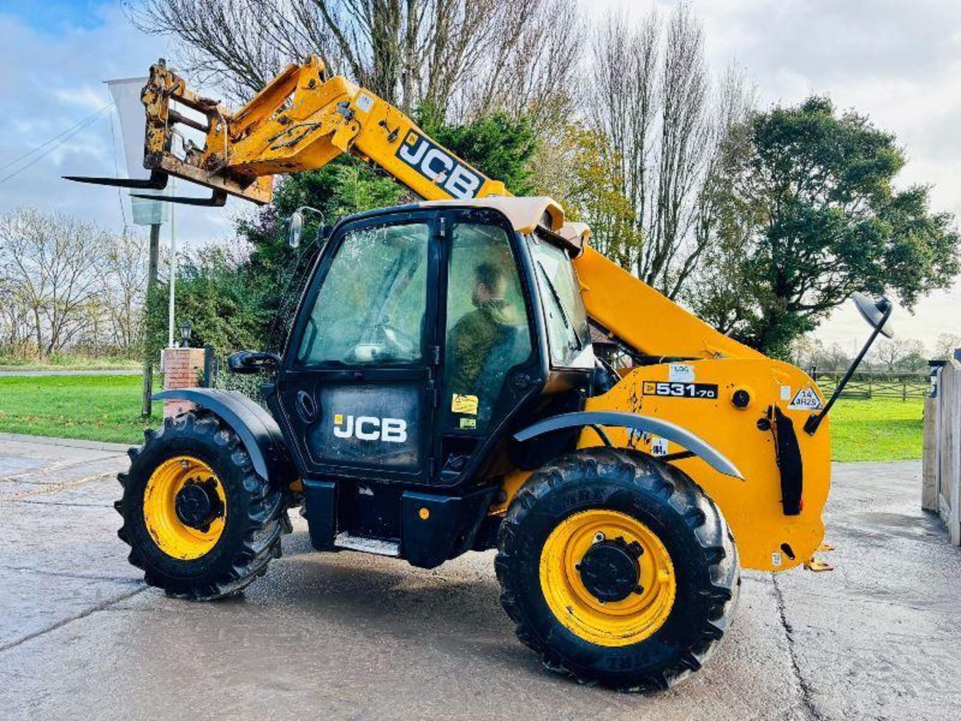 JCB 531-70 4WD TURBO TELEHANDLER *YEAR 2013* C/W PALLET TINES - Image 18 of 18