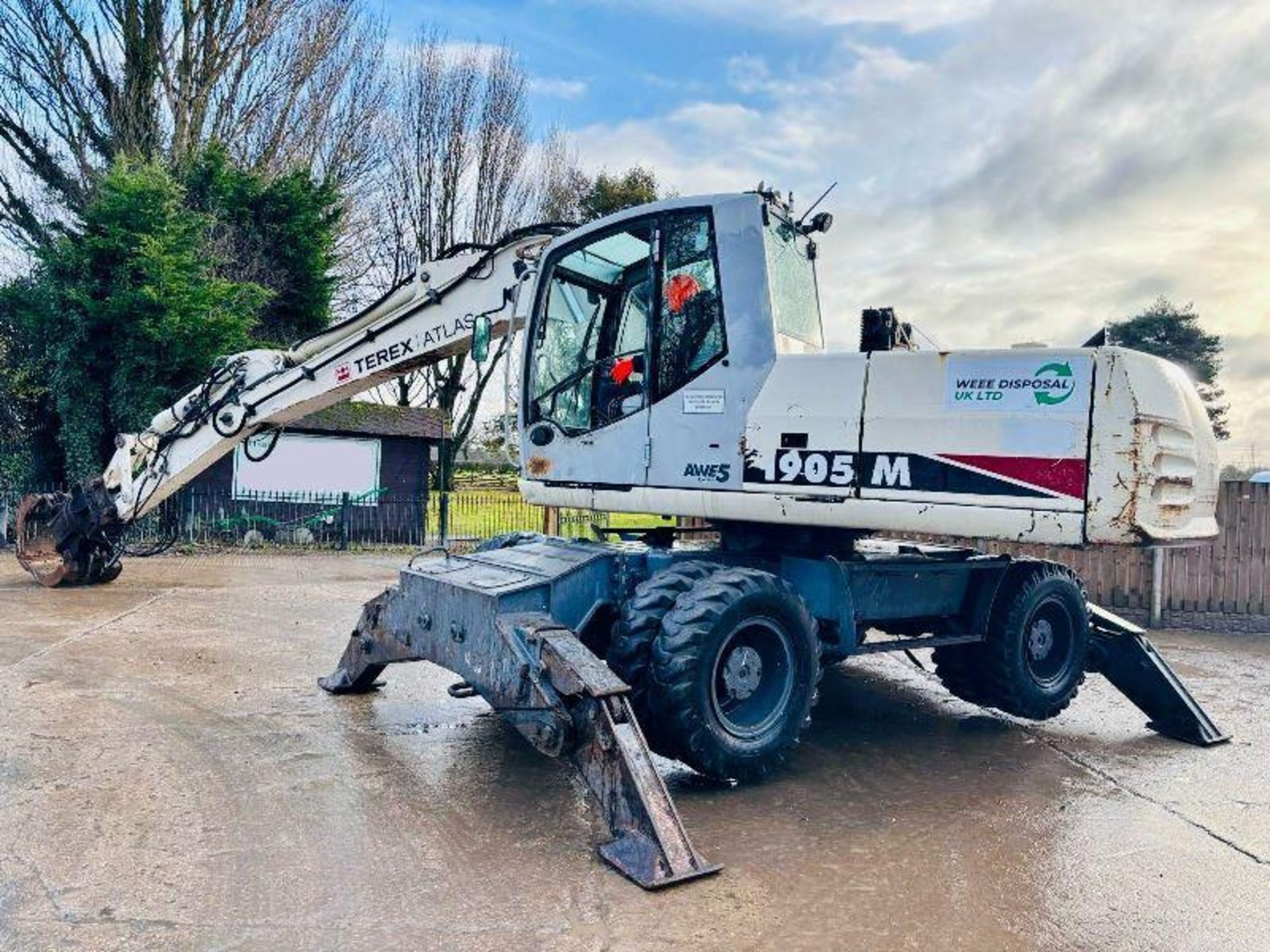 TEREX 1905M 4WD SCRAP HANDLER C/W ROTATING SELECTOR GRAB - Image 10 of 18