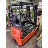 2001 LINDE E14 FORKLIFT - VERY NICE GOOD ALL AROUND FORKLIFT.