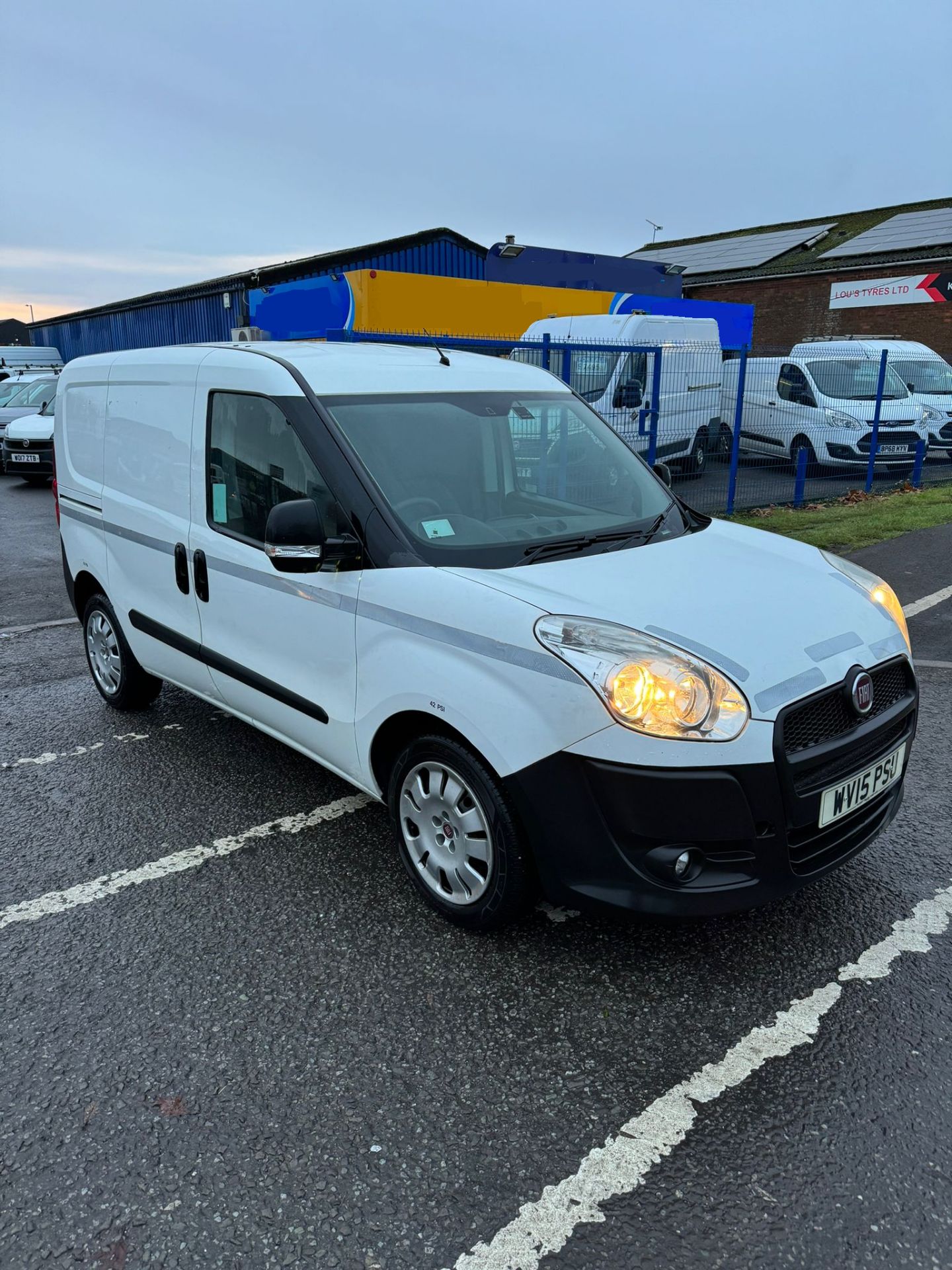 2015 15 FIAT DOBLO CREW VAN - 85K MILES - 1 KEY