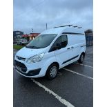 2017 17 FORD TRANSIT CUSTOM HIGH ROOF POWERSHIFT AUTOMATIC RARE VAN - 96K MILES - L1 H2 MODEL.