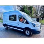 2019 FORD TRANSIT 350 CREW VAN - BLUETOOTH - HANDS FREE - USB POINT.