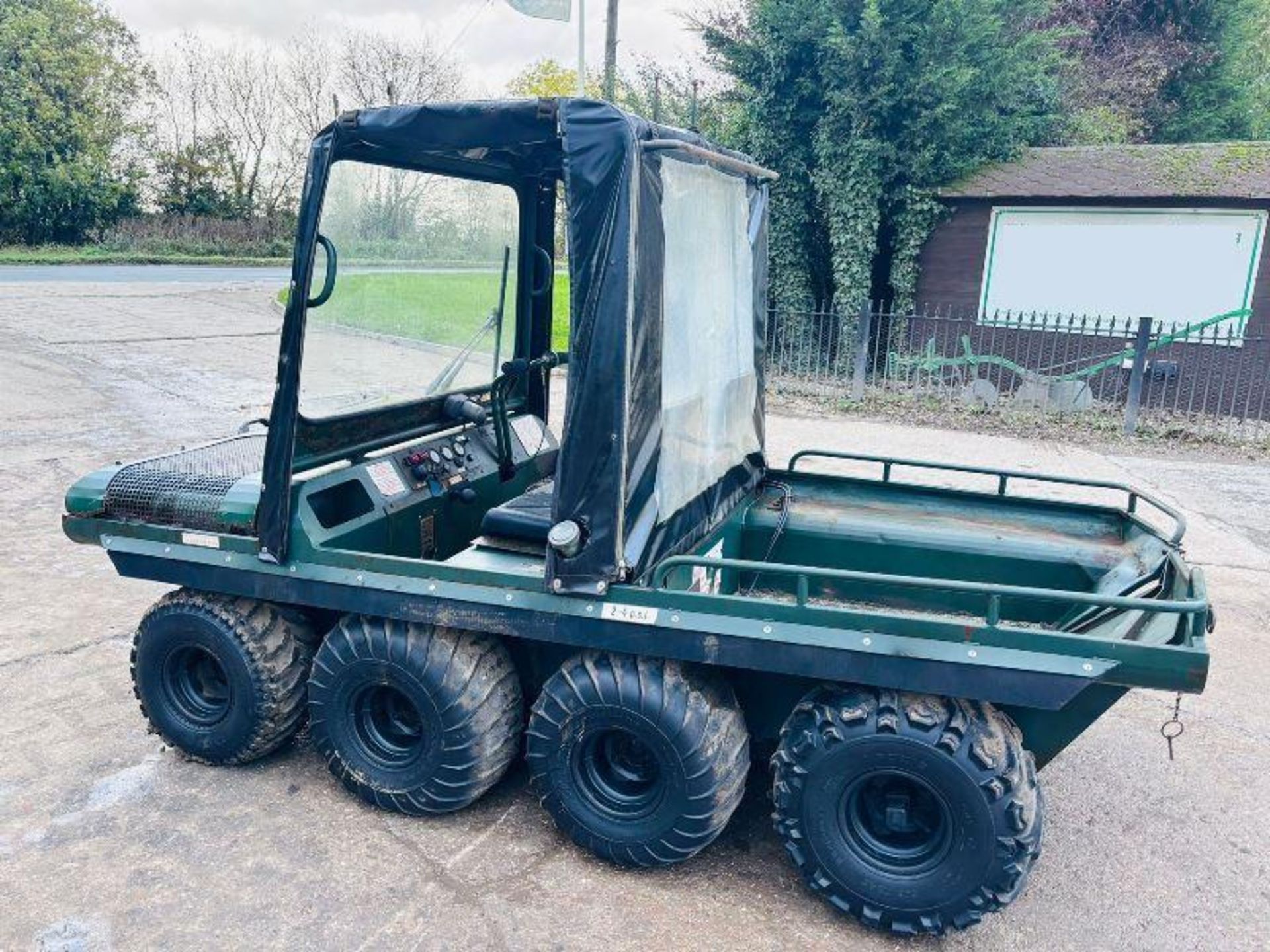 HILLCAT 8WD UTLITY VEHICLE C/W EASY SHEET CANOPY - Image 13 of 13