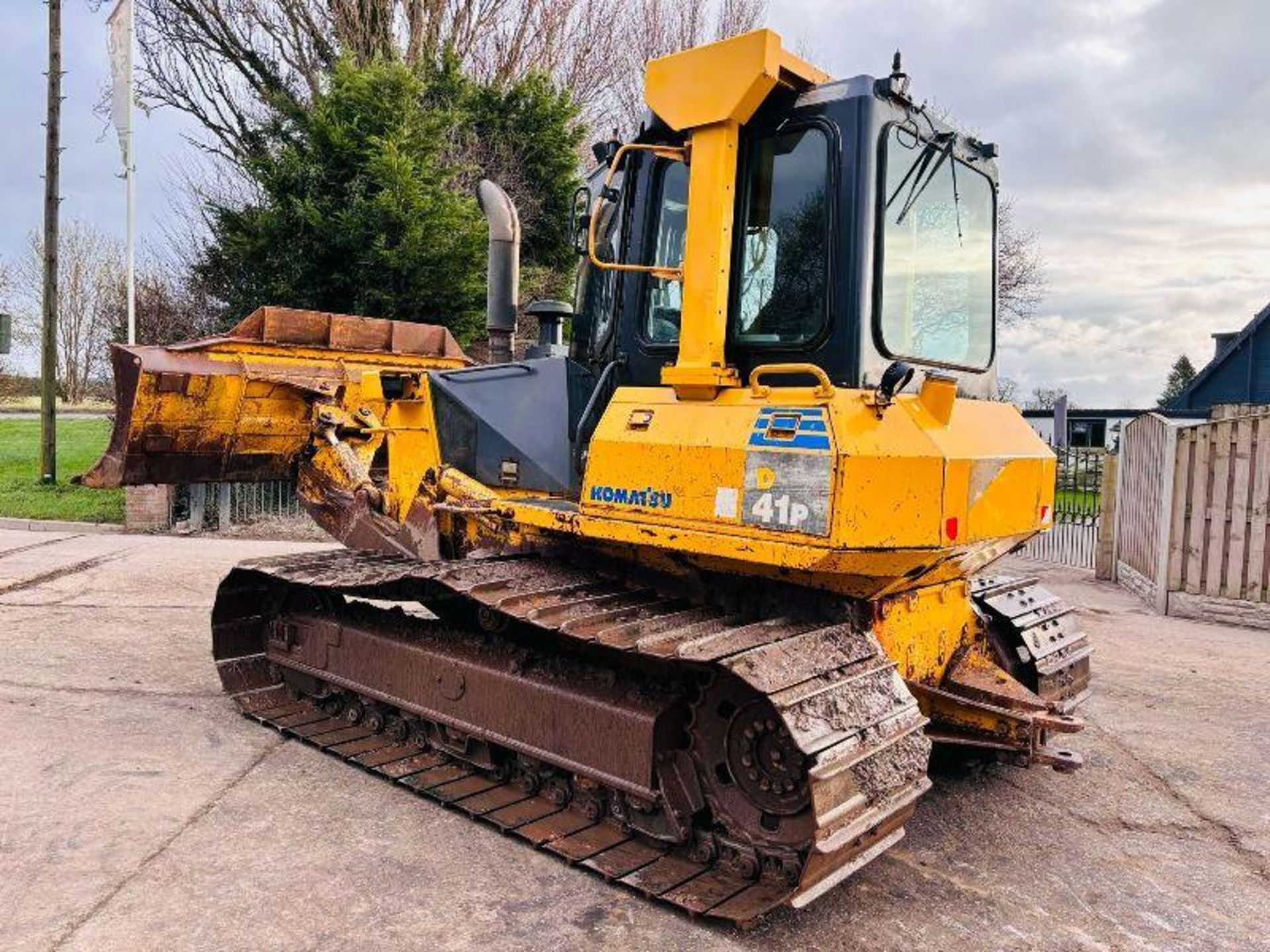 KOMATSU D41P-6 TRACKED DOZER C/W 6 WAY BLADE  - Image 13 of 19