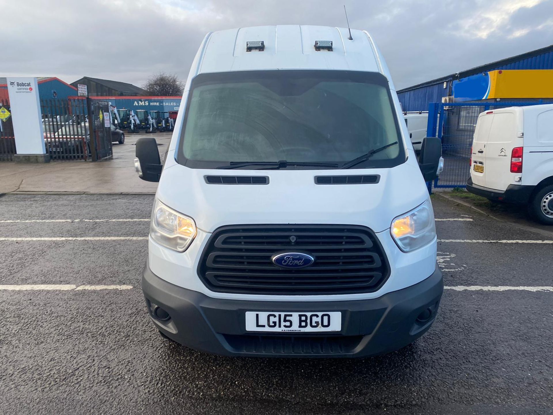 2015 15 FORD TRANSIT L2 H3 PANEL VAN -121K MILES - AIR CON - 1 KEY - Image 2 of 10