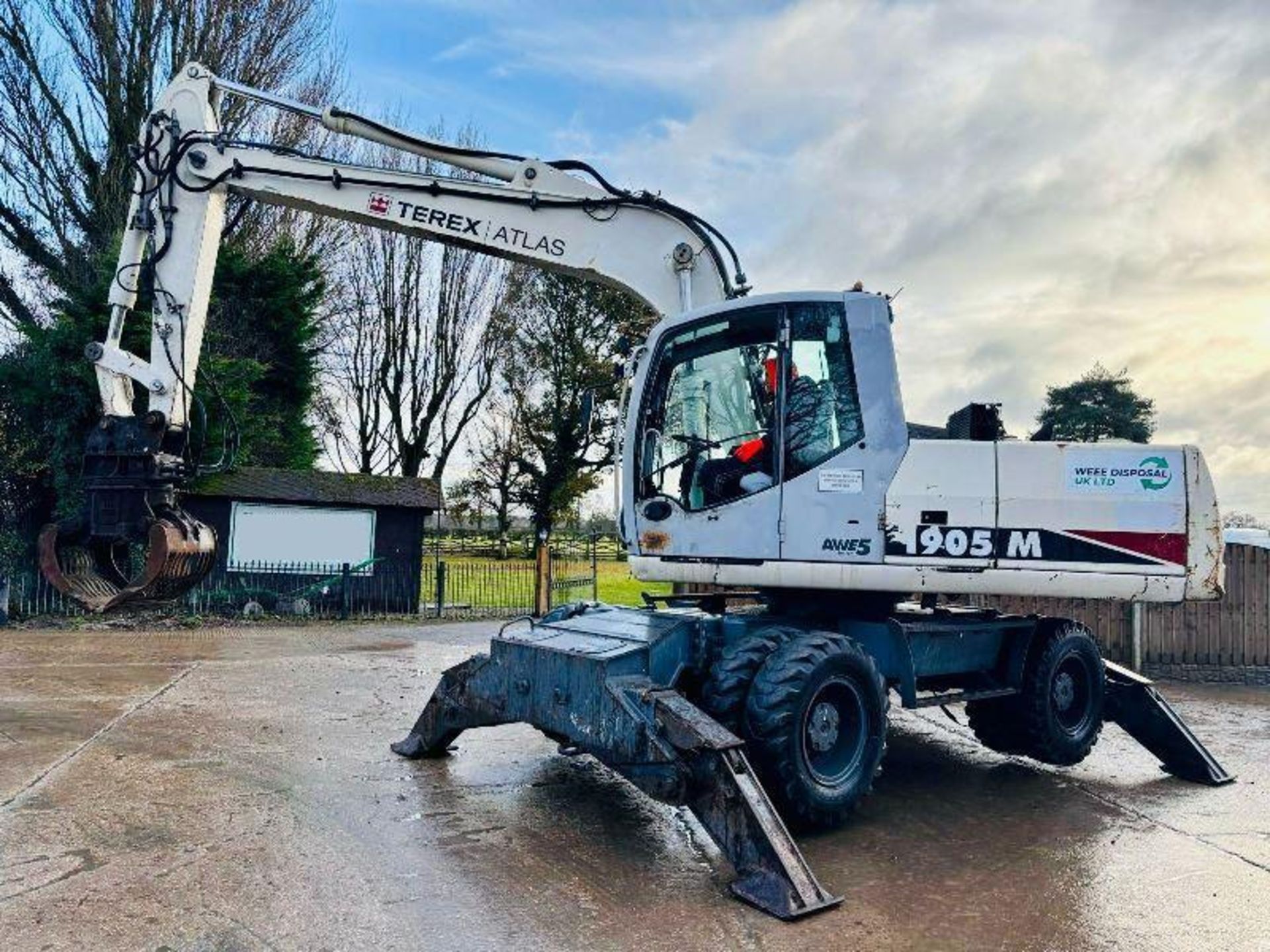 TEREX 1905M 4WD SCRAP HANDLER C/W ROTATING SELECTOR GRAB - Image 6 of 18