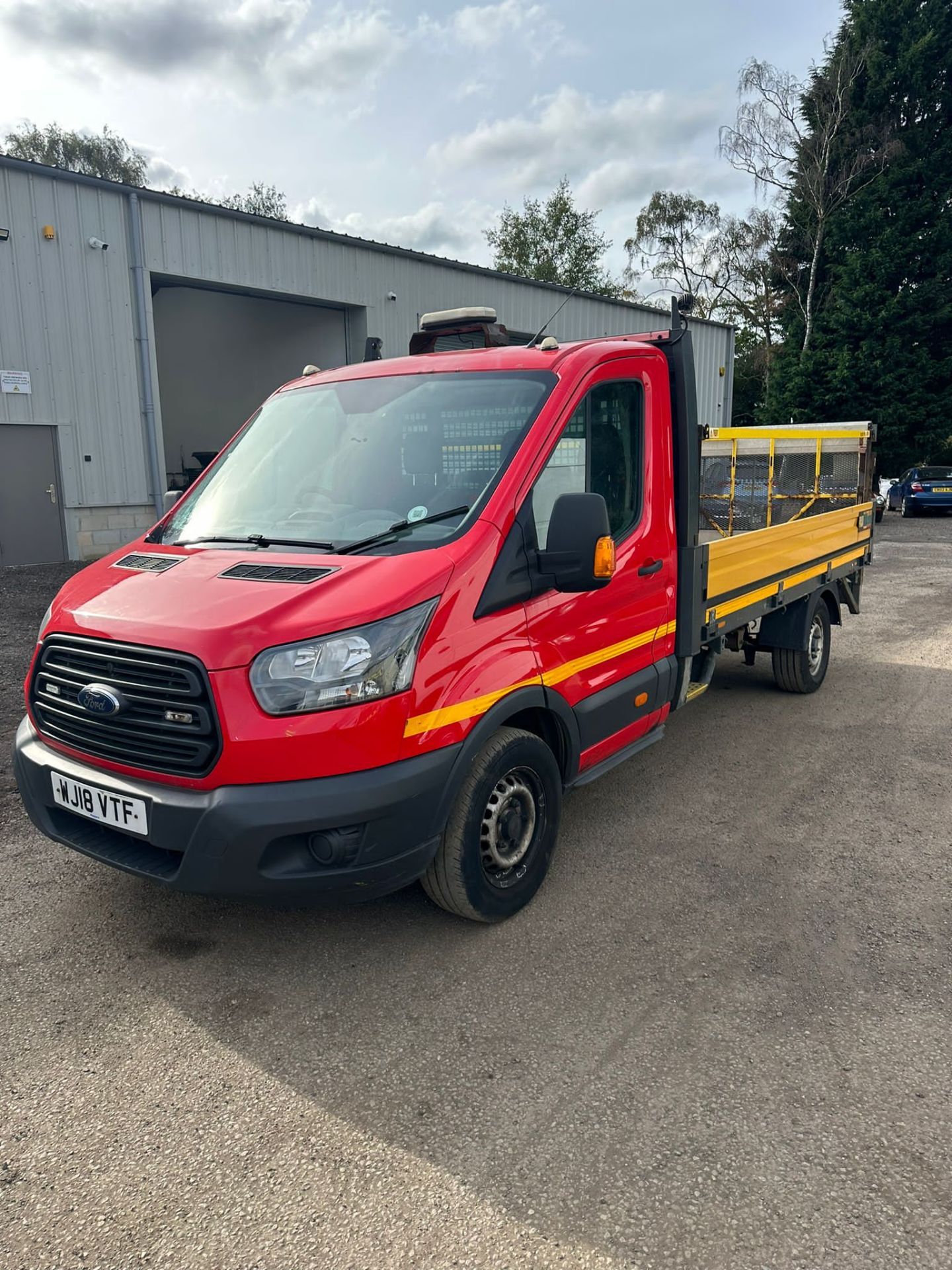 2018 18 FORD TRANSIT LWB DROPSIDE - 140K MILES - EURO 6.