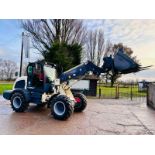 BLACK & WHITE BW20T 4WD LOADER *YEAR 2021, ONLY 54 HRS* C/W BUCKET & TINES